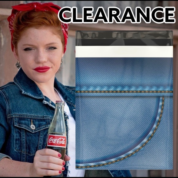 CLEARANCE 50 10X13 Blue Jean  Mailers PRICE FIRM - Picture 4 of 7